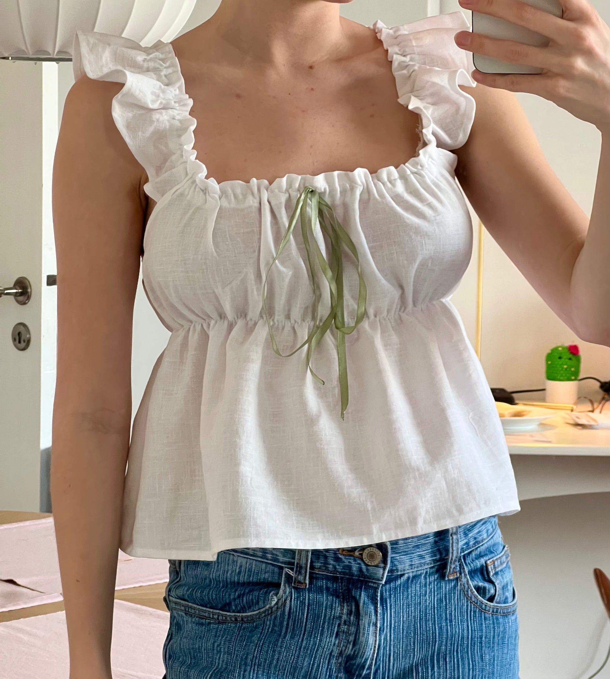 Babydoll Peplum Top Sewing Pattern | Phoenix Top